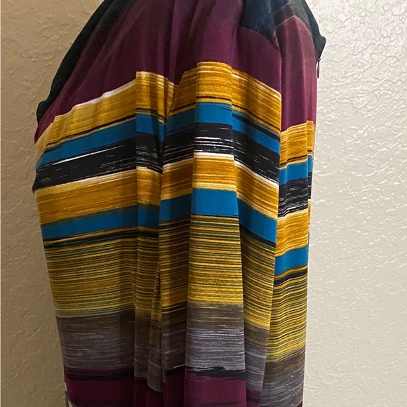 Tahari Multicolored Cowl Neck Dress - Women’s Plus Size 20W - NWT - Picture 8 of 12